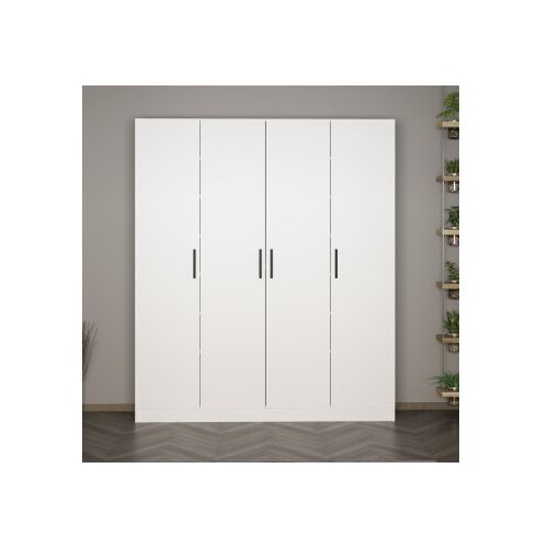 Hanah home Ormar Noah Noah-8200, 180x210x35 cm, Bijeli Cene