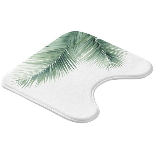 Douceur d int&amp;eacute;rieur Bela/zelena kopalni&amp;scaron;ka preproga za WC 45x45 cm Havane &amp;ndash; Slike