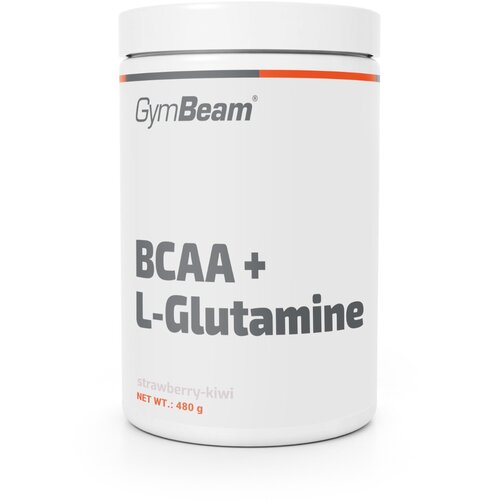 GymBeam BCAA + L-Glutamine 480 g jagoda-kivi Cene