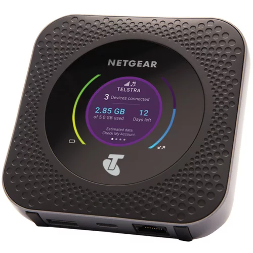 Netgear Usmerjevalnik brezžični AIRCARD M1 WiFi5 802.11ac AC1000 1000Mbit/s 3G/4G mobilni 1xLAN 1x notranja antena (MR1100-100EUS), (21233920)