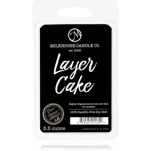 Milkhouse Candle Co. Creamery Layer Cake vosak za aroma lampu 155 g