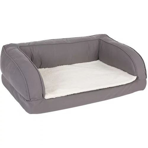 zooplus Ortopedska postelja za pse siva - M: D 90 x Š 60 x V 30 cm