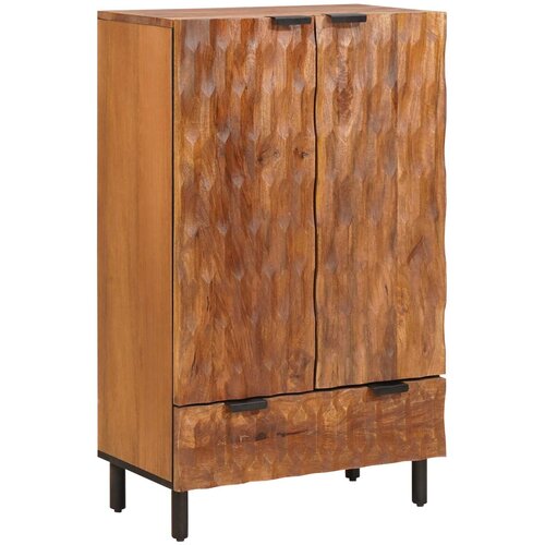  Highboard Fin&scaron; acacije smeđa 60 x 33 x 100 cm Čvrsto drvo manga Cijene