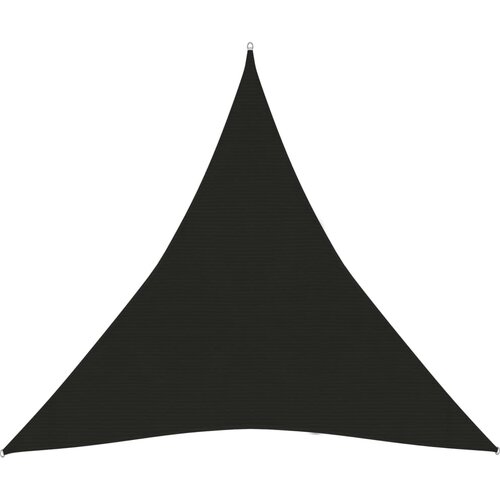 vidaXL Senčno jadro 160 g/m&sup2; črno 6x6x6 m HDPE, (20965824) Cene