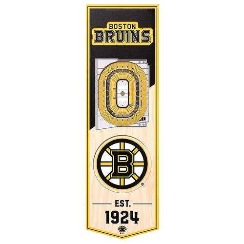 Drugo Boston Bruins 3D Stadium Banner slika Cene