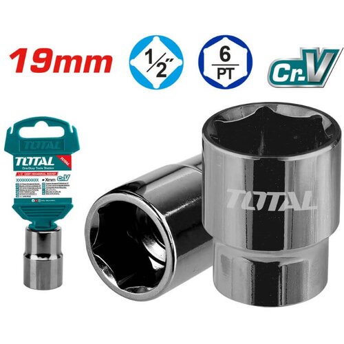 Total Gedora 1/2&amp;quot; 19mm, niklovana Slike