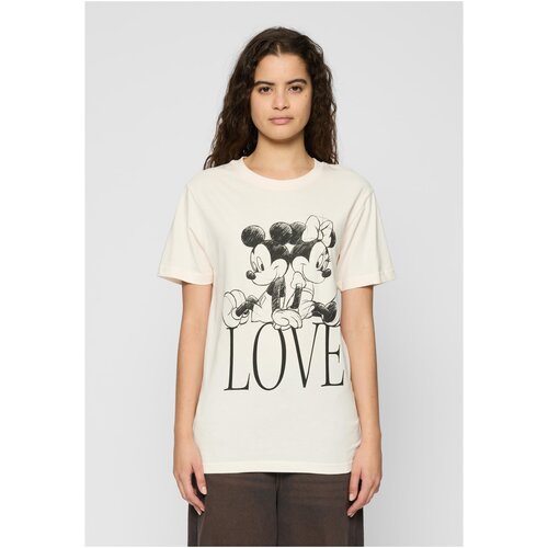 Merchcode Women's T-shirt Minnie Loves Mickey light pink Cijene