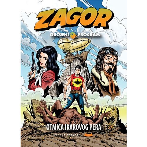 Veseli četvrtak Grupa autora - Obojeni program 56: Zagor - Otmica Ikarovog pera Slike