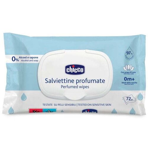 Chicco vlažilni robčki 72 kos Cene