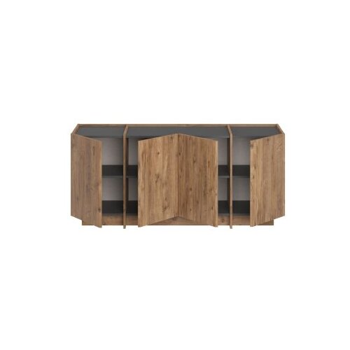 Hanah home Komoda s ladicama, 180x80x45cm, krem Slike