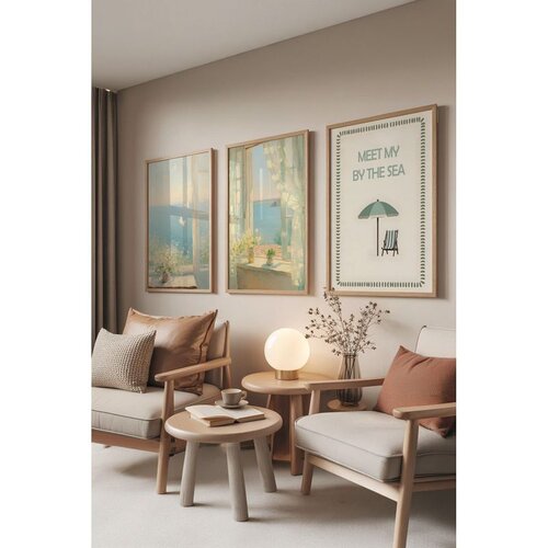 WALLXPERT Č-300889 - 5070 vi&scaron;enamenski dekorativni set slika (3 komada) Cene