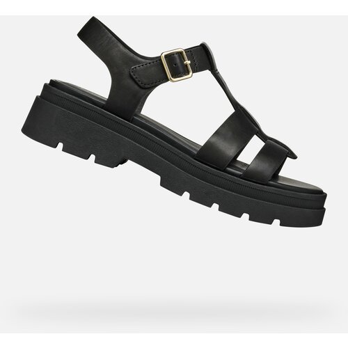Geox Black women's sandals Adacter S - Women's Cijene