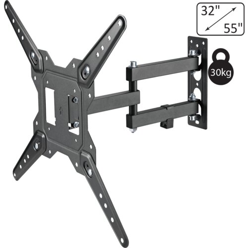 Home Nosač za TV prijemnike 32"- 55", 30 kg, zidni, full motion - LCDH 291 Cijene