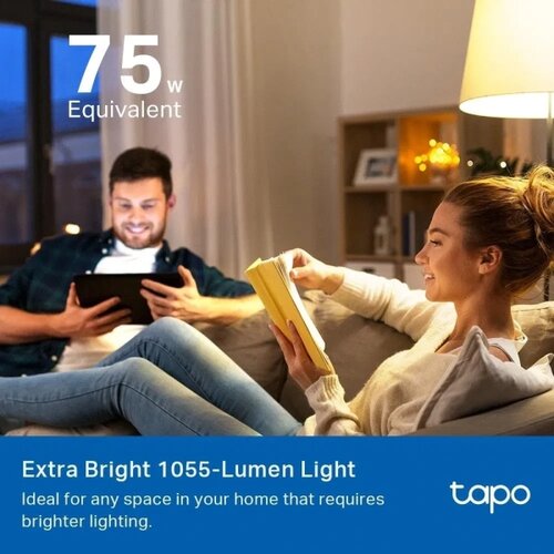 TAPO LED RGBW prigu&amp;scaron;iva sijalica A60 E27/8,6W/230V 2500-6500K Wi-Fi - TP-Link Slike