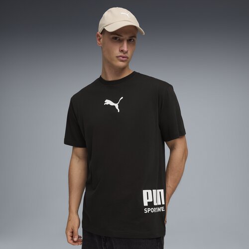 Puma Muška majica Sport Relaxed Graphic Tee, 692169-01, Crna Cene