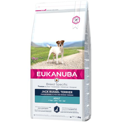 Eukanuba Adult Breed Specific Jack Russell Terrier - Varčno pakiranje: 3 x 2 kg Cijene