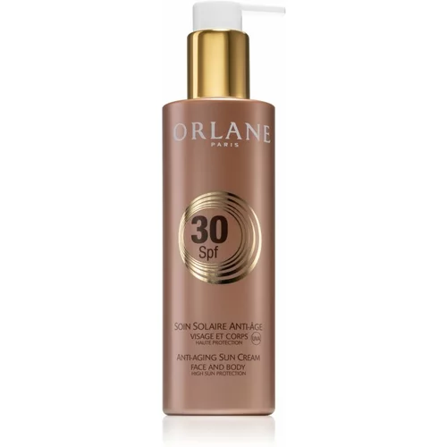 Orlane Sun Care Anti-aging Sun Cream zaštitna njega od UV zraka s učinkom protiv bora SPF 30 200 ml