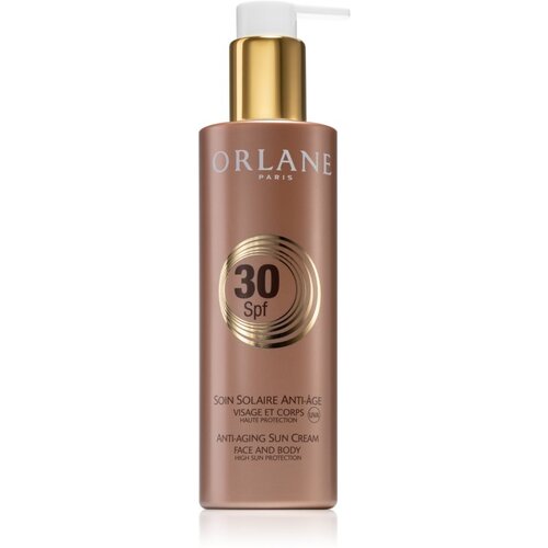 Orlane Sun Care Anti-aging Sun Cream za&amp;scaron;titna njega od UV zraka s učinkom protiv bora SPF 30 200 ml Slike