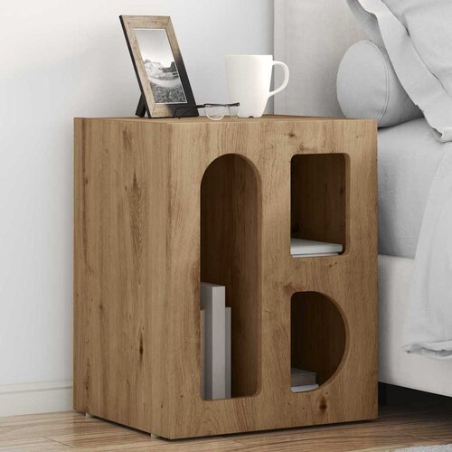  Noćni ormarić 2 pcs Umjetnički hrast 40 x 35 x 50 cm Cijene