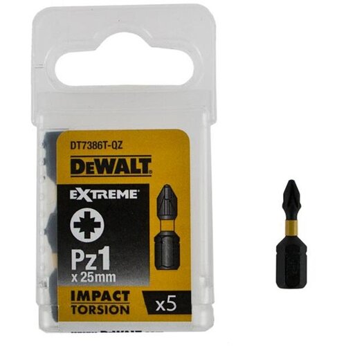 Dewalt NASTAVAK PZ1/25MM IR TORSION ZA UDAR.VIJAČ. 5 KOS DT7386T Cijene