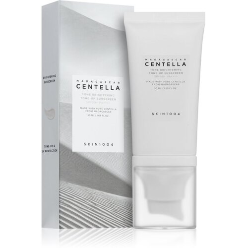 SKIN1004 Madagascar Centella Tone Brightening Tone-Up Sunscreen za&amp;scaron;čitni tonirani fluid za obraz za osvetlitev kože SPF 50+ 50 ml Slike