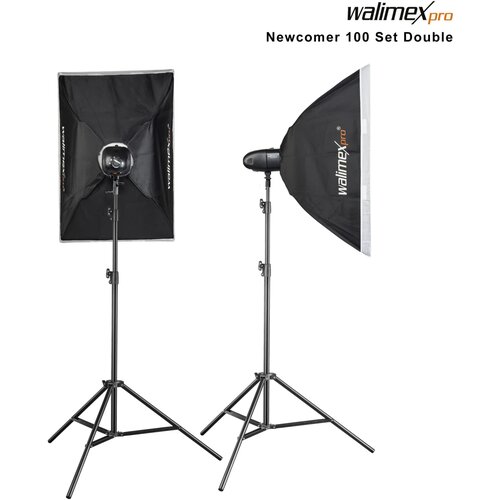 Walimex pro Newcomer 100 II Set Double Slike