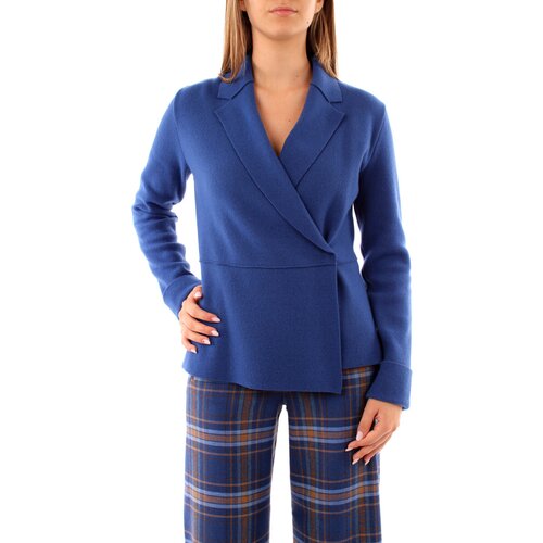 Niu' Jakne & Blazerji AW23317J007 Modra Cene