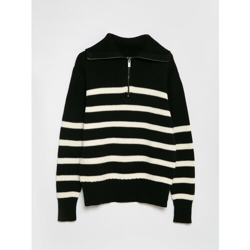 Big Star Woman's Sweater 161029 Wool-906 Cene