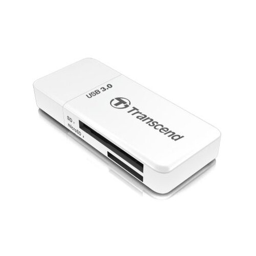 Transcend Vanjski čitač kartica USB 3.0 RDF5W bijela Slike