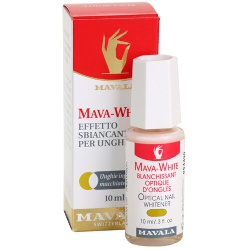 MAVALA Mava-White lak za izbjeljivanje noktiju 10 ml Slike