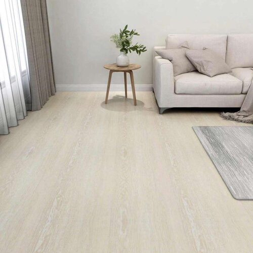  Podne daske 55 pcs Bež 5 11 m² PVC - Bijela i bež Cene