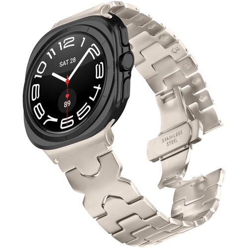 INF eleganten pas iz nerjavečega jekla za samsung Watch7 47mm ultra starlight, (22075728) Cene