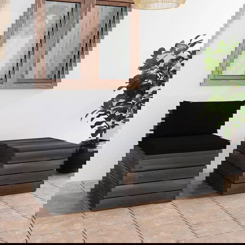  2-dijelna vrtna garnitura od paleta od borovine s jastucima Cijene