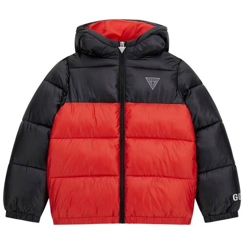 Guess HOODED LS PADDED PUFFER W/ZIP Višebojna Cijene
