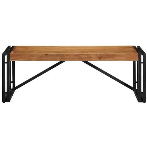 Maison Chic kavna mizica - Nizka mizica 100x50x35 cm masivni les akacija, (21754937) Cene