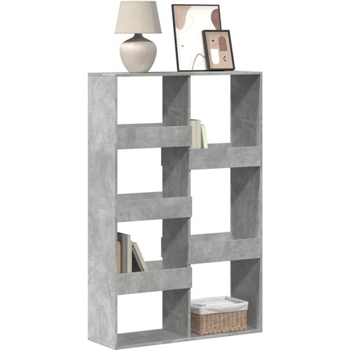  Regal za knjige boja betona 100x33x155,5 cm konstruirano drvo Cijene
