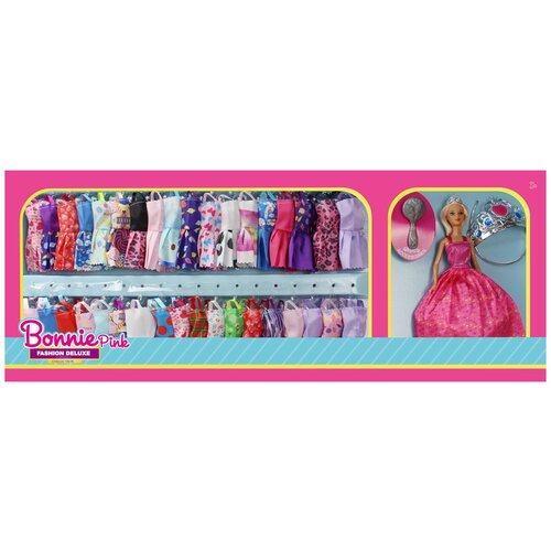 BONNIE PINK Lutka princeza s odjećom i tijarom, 29 cm Cijene