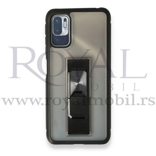  futrola pvc sa okvirom i postoljem za xiaomi redmi note 10 / note 10S siva Slike
