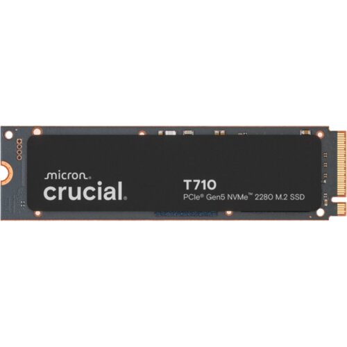 Crucial T710 2TB PCIe Gen5 NVMe M.2 2280 SSD up to 14500 MB/s read and 13800 MB/s write Cene