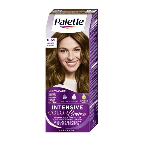 Schwarzkopf Palette Palette Intensive Color Creme permanentna barva za lase odtenek 6-65 (W5) Nougat 1 kos Cene