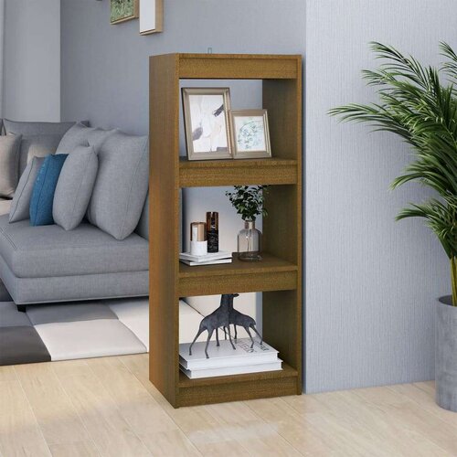 vidaXL Ormarić za knjige / pregrada boja meda 40x30x103,5 cm borovina Cijene
