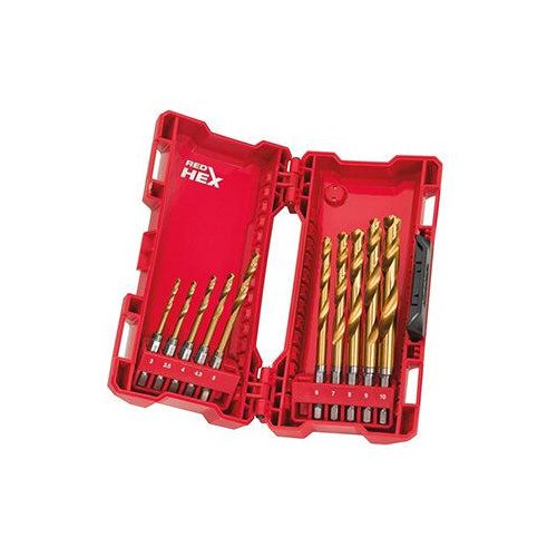 Milwaukee udarne burgije za metal 3-10mm sa hex prihvatom 1/4" set 10/1 4932493865 Cene