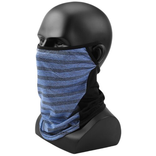 INF Reflektirajoča kolesarska ruta - zračna in vetrovna maska za obraz za šport na prostem Black+Blue, (21757083) Cene