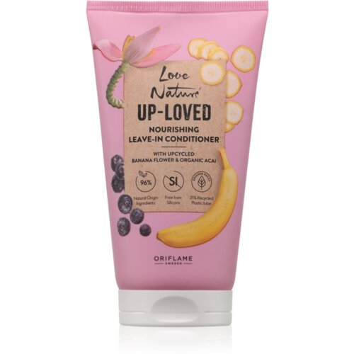 Oriflame Love Nature Up-Loved Upcycled Banana Flower &amp;amp; Organic Acai regenerator bez ispiranja s hranjivim učinkom 150 ml Slike
