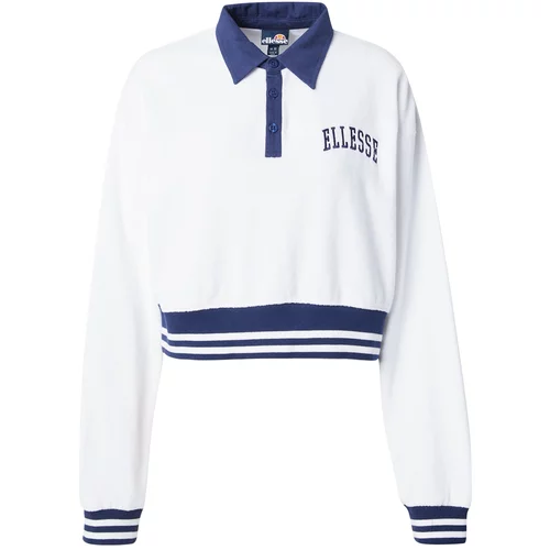 Ellesse Sweater majica 'Crocetta' plava / bijela