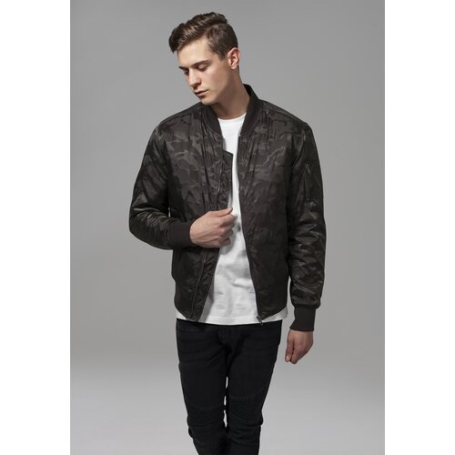Urban Classics tonal camo bomber jacket darkolive Cene