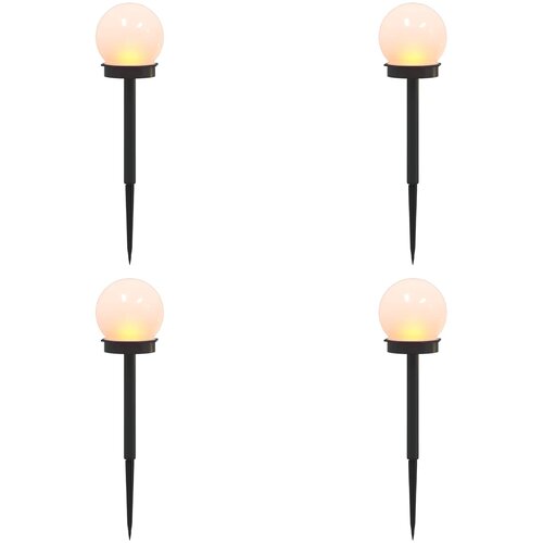 vidaXL Sončne luči za zunanjo uporabo z zemeljskim klinom 4 pcs ABS, (5000358786) Cene