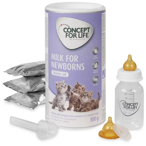 Concept for Life Milk for Newborns - početni komplet - 2 x 300 g (6 vrećica po 100 g)
