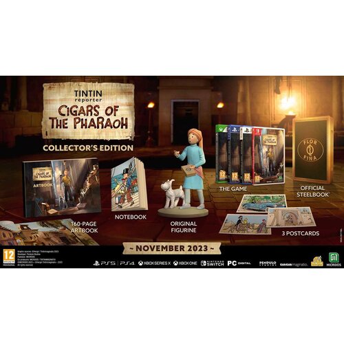  Tintin Reporter Cigars of the Pharaoh Collectors Edition (SWITCH) Cene