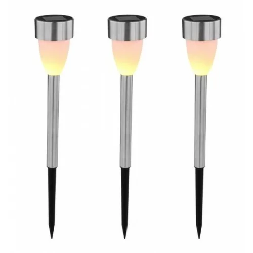 Globo Set solarnih svjetiljki (Broj LED dioda: 3 Kom., Visina: 365 mm, 3 Kom.)